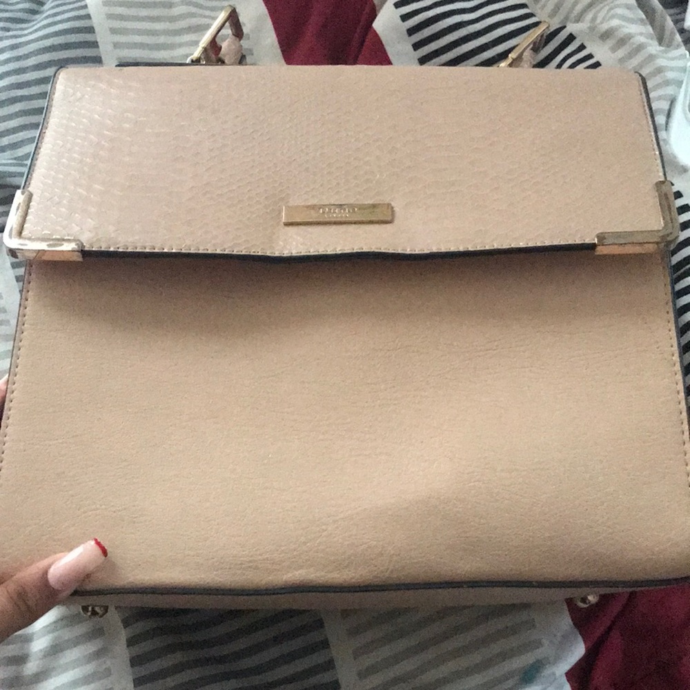 DUNE LONDON CLUTCH BAG NUDE
